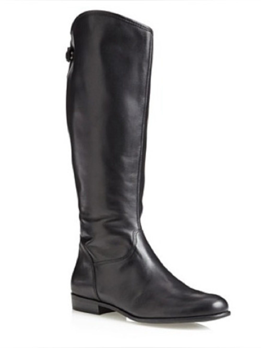 Ciao Bella Black Leather Raya Riding Boots